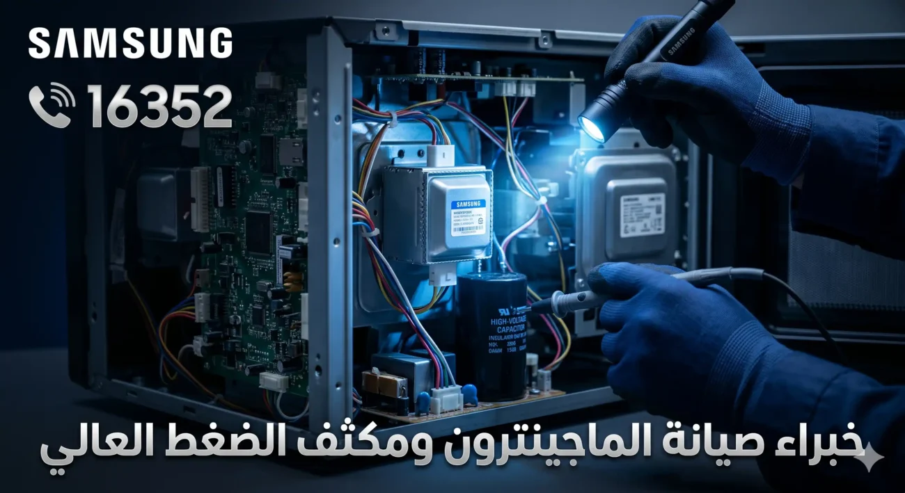 تغيير ماجنترون - صيانة ميكرويف سامسونج