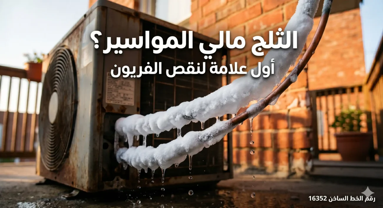 علامات نقص فريون التكييف - 16352